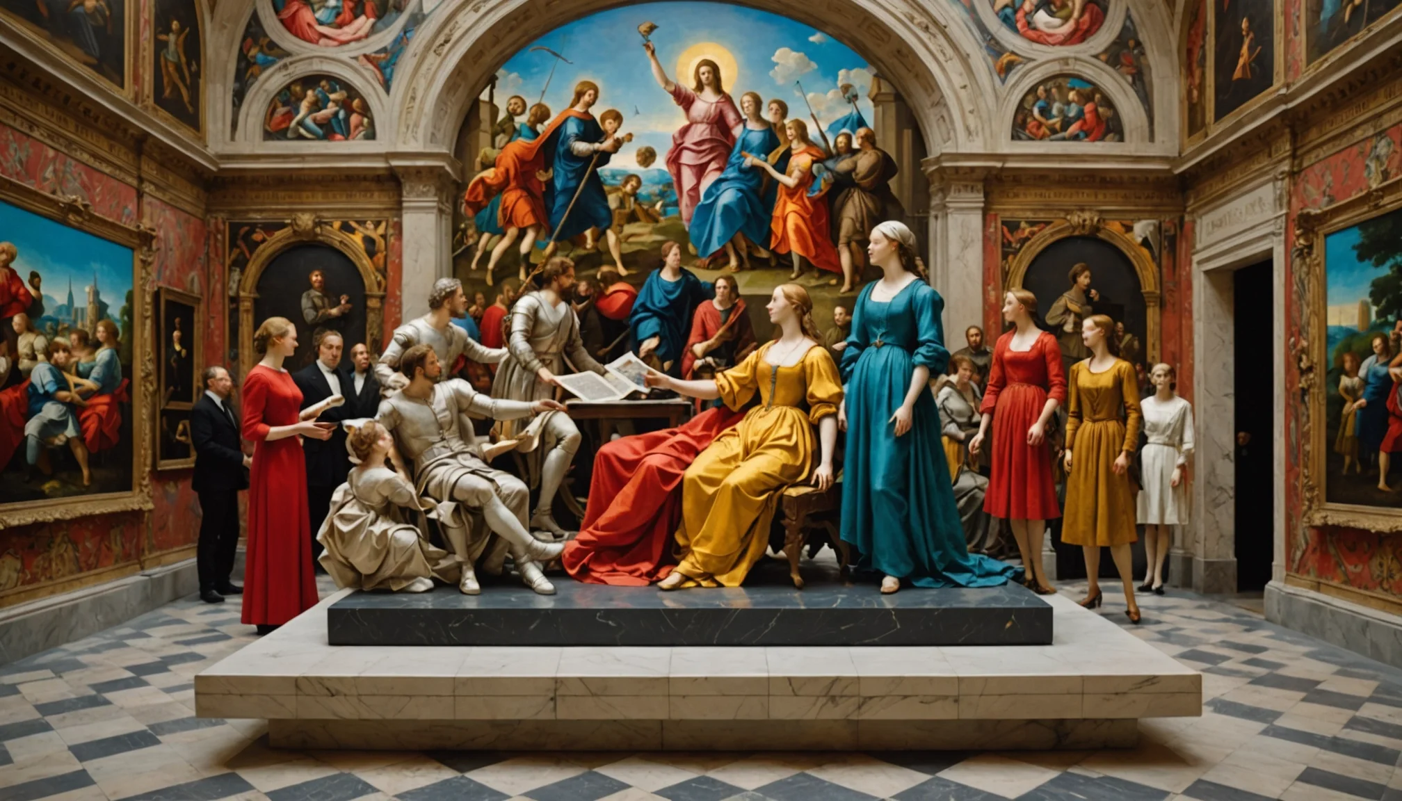Quand l'art bouleverse l'histoire : voyage à travers les mouvements emblématiques